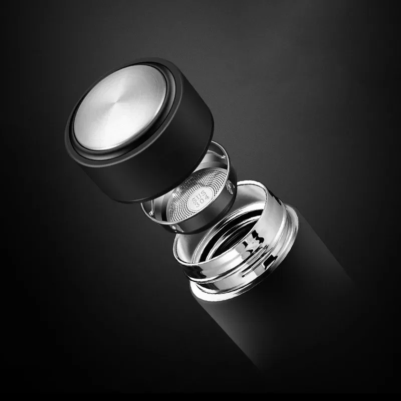 temperature bottle termo inteligente infuser water bottle vacuum flasks tea cup with infuser