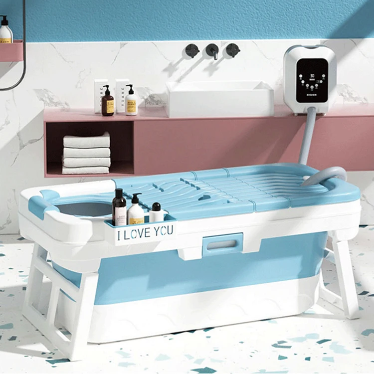 Portable 2 person hot water soaking bath tub for adults