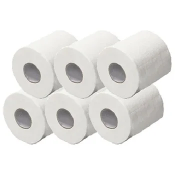 Customized  Bulk Toilet Tissue Rolls Bath Tissue Bathroom Toilet Paper White Soft 1-4 Ply Tissue Rolls For Business
