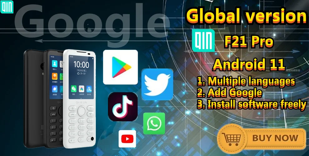 Wholesale New Products for qin al life f21 pro with Android 11 operating system