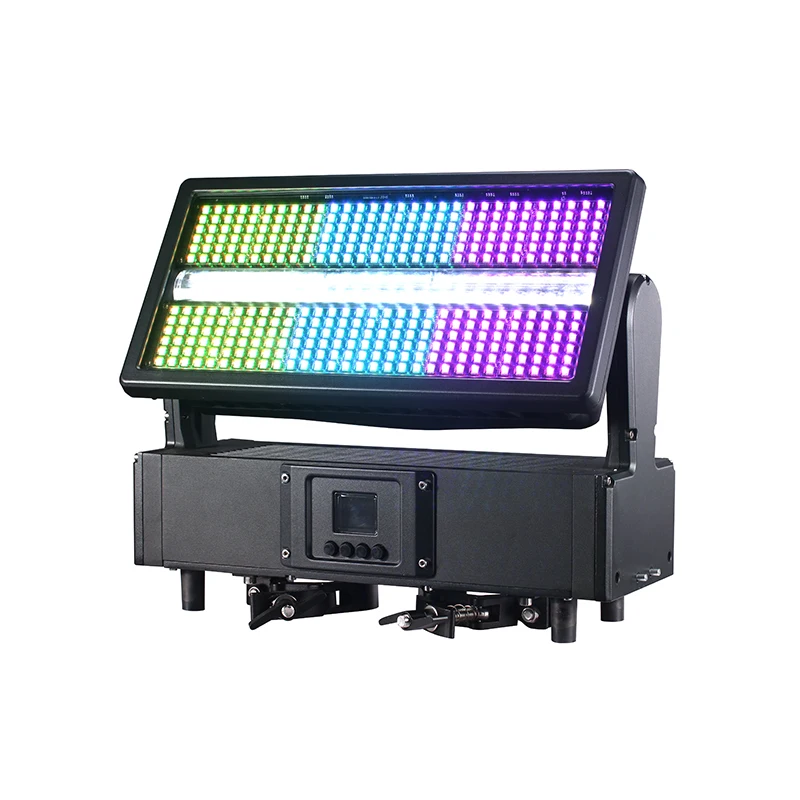 S1000 IP65 Waterproof Outdoor Ion Matrix Strobe WASH Light Bar DMX Black Disco Light for DJ Club