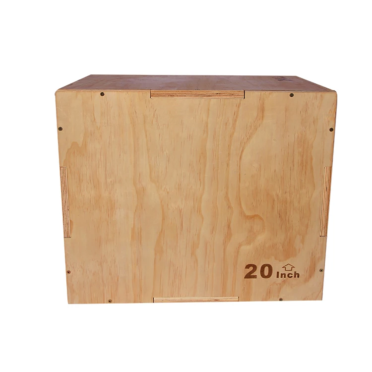 Jump MMA Plyometric 30/24/20 - 24/20/16 - 20/16/14 - 16/14/12 INCH Wooden Plyo Box