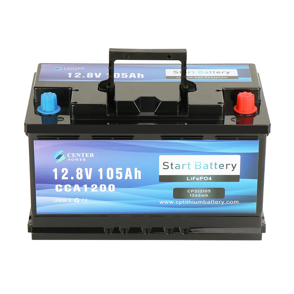 Center Power lifepo4 marine starter battery 12v lifepo4 starter 12v lithium car starter battery