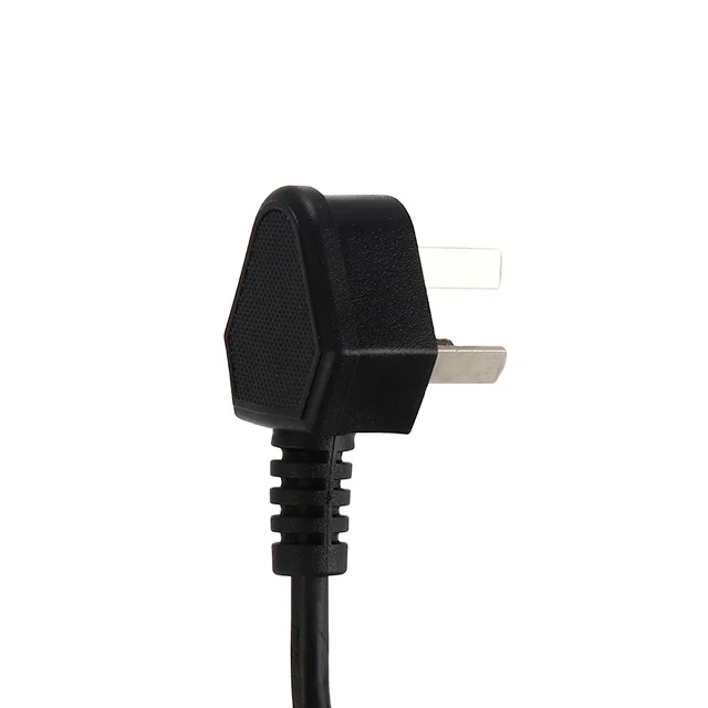 PVC 220V 110V Black Sheath Power Cord American Standard Plug