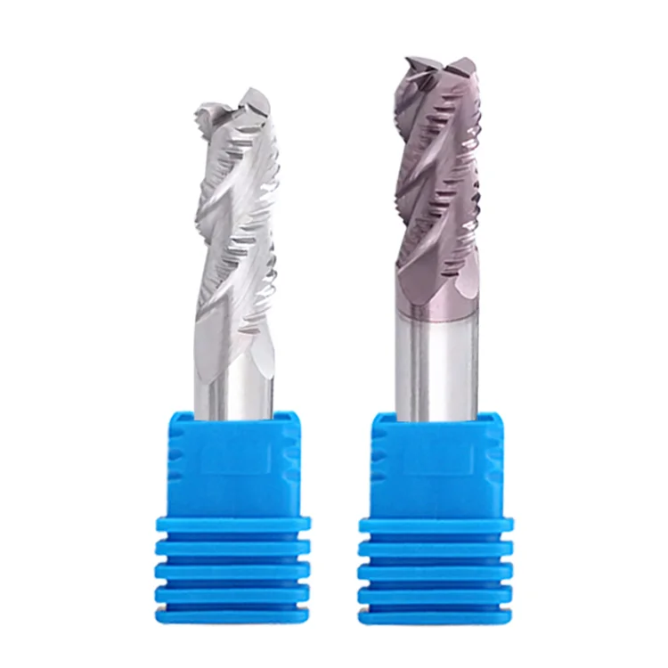 Jin chuan Hot sale  End Mills Carbide Rough End Mills Carbide Wood Cutting Tools HRC55 Roughing End Mills