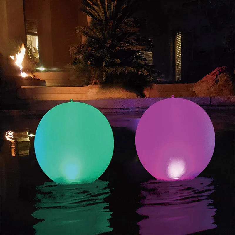  Newest Inflatable Solar Globe LED Rechargeable Floatable