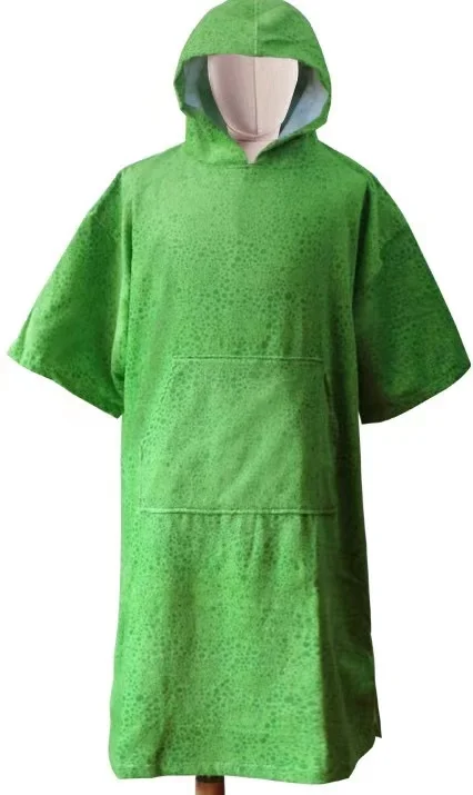 2024 New Style Microfiber Changing Poncho High-Quality Wholesale Price Beach Poncho