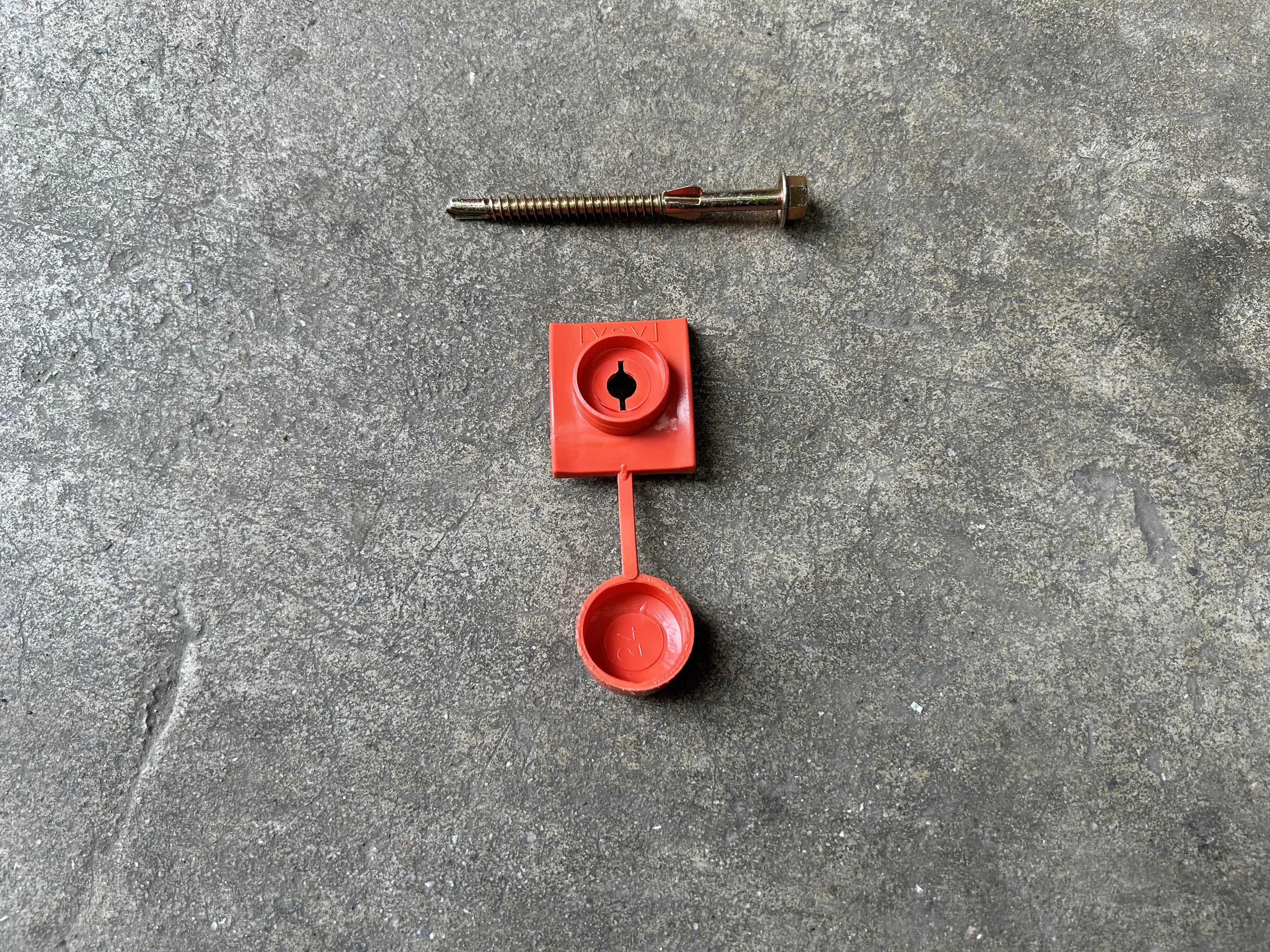 ASA PVC roof tile UPVC roof tile installation waterproof accessories asa screw cap