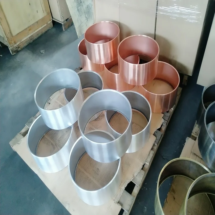Custom-Made 6.5-Inch High Unfinished Copper Snare Drum Body/Chamber/Shells Metal Sheet Fabrication