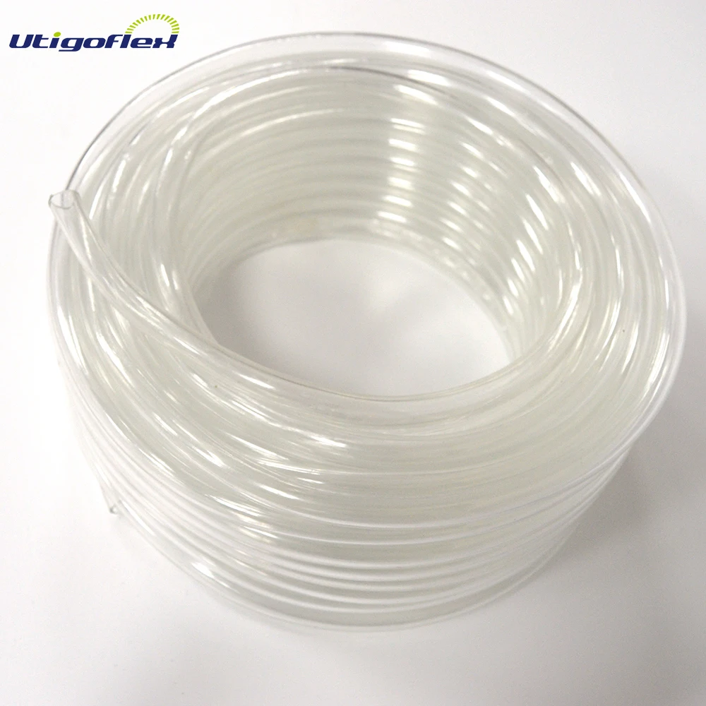 Plastic Tube PVC PU Silicon Different Material Hose Flow Pipe Clear PVC Hose Flexible PVC Liquid Tubing
