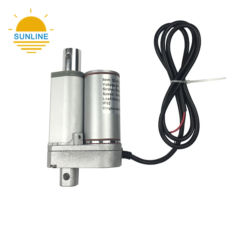 Stroke 50/100/150/200mm DC electric push rod motor lifting telescopic rod window opener chamber motor
