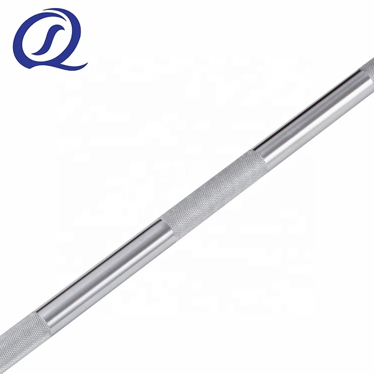 Gym Weight Lifting Silver Power 20Kg Bar 15Kg Weightlifting Weight Barbell Bar