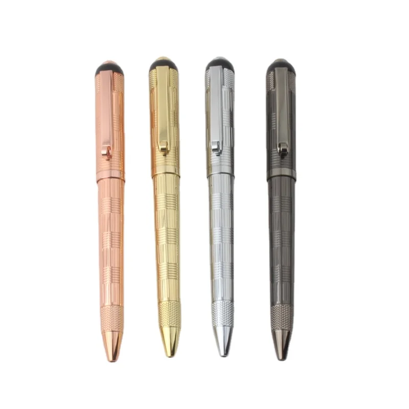 WY New Business Office VIP Gift Metal Signature Copper Ball Pen Customized Logo