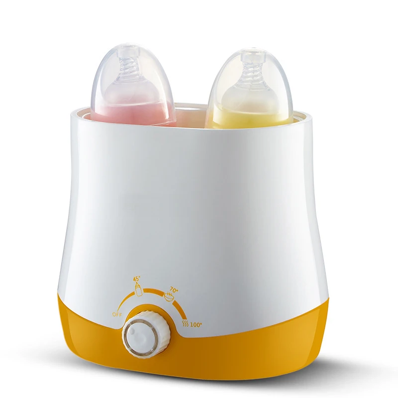 Double baby bottle warmer and sterilizer one key control bottle heater