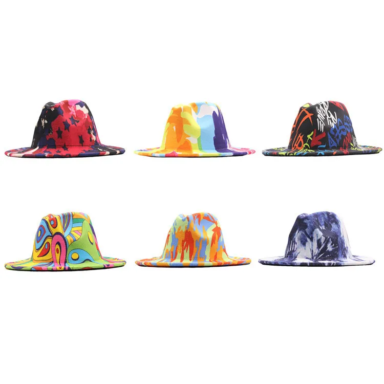 Оптовая продажа, шляпы-федоры с широкими полями, шляпы унисекс из шерсти и замши, шляпы-федоры из фетра высокого качества для мужчин и женщин