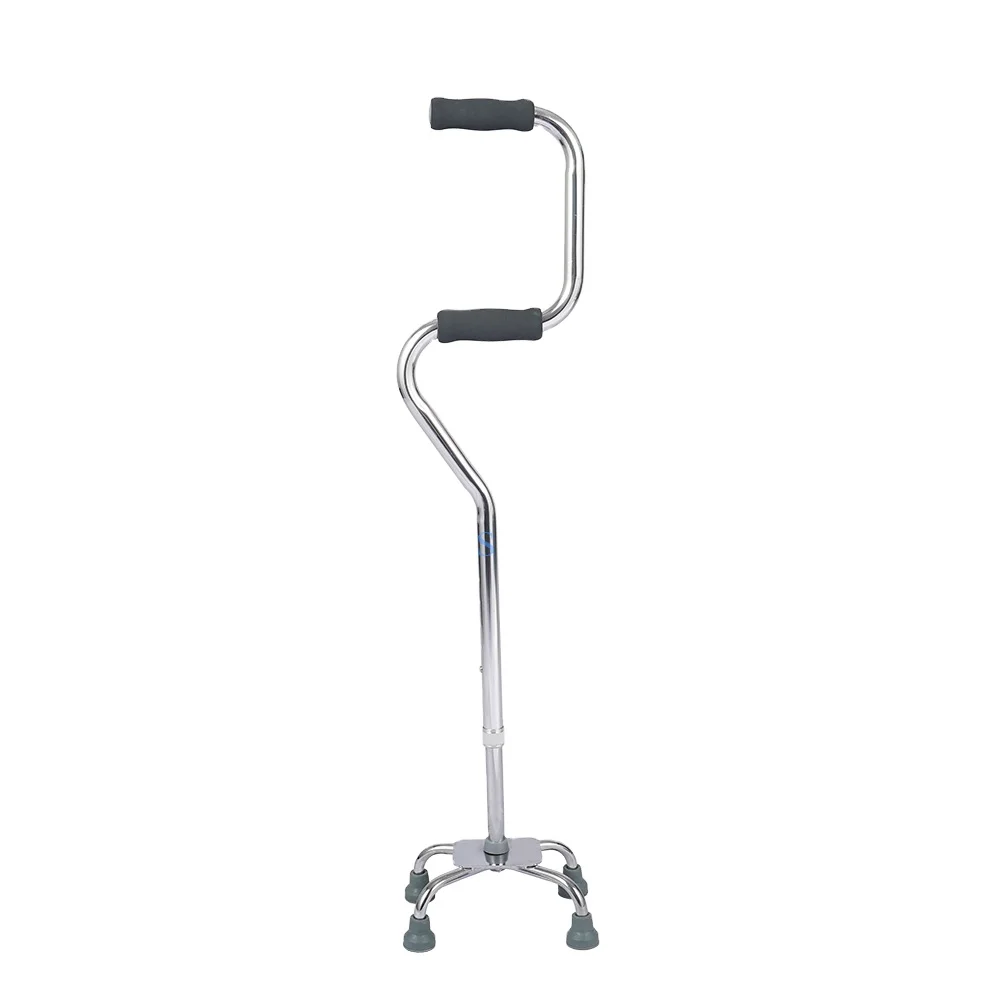 New Design Aluminum Alloy Adjustable Height Crutches Walking Cane Stick Medical Walking Canes for the Elderly