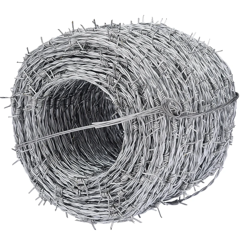 Flexible  durable Steel Barbed Wire For Fence Mesh
