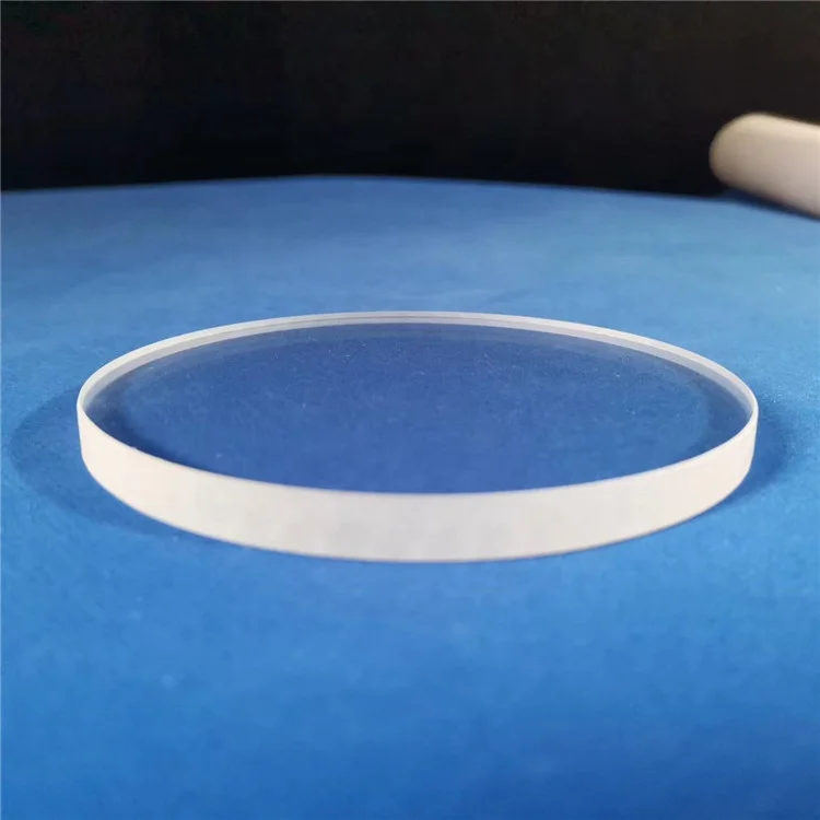 Wholesale high transparent quartz flakes High refraction quartz flakes Round quartz flakes for industry