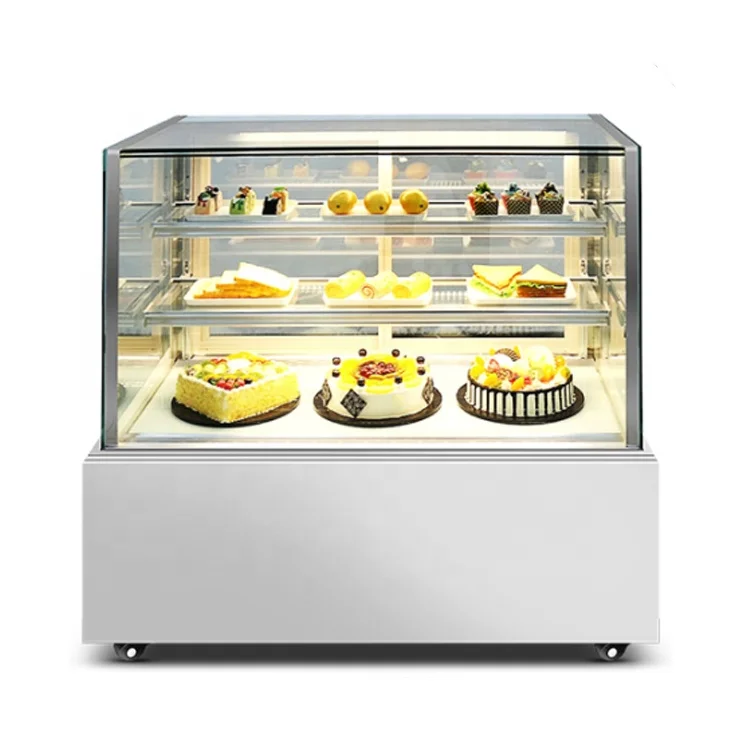 Commercial Pastry Display Chiller Macaron Chocolate Cake Display Chiller Showcase