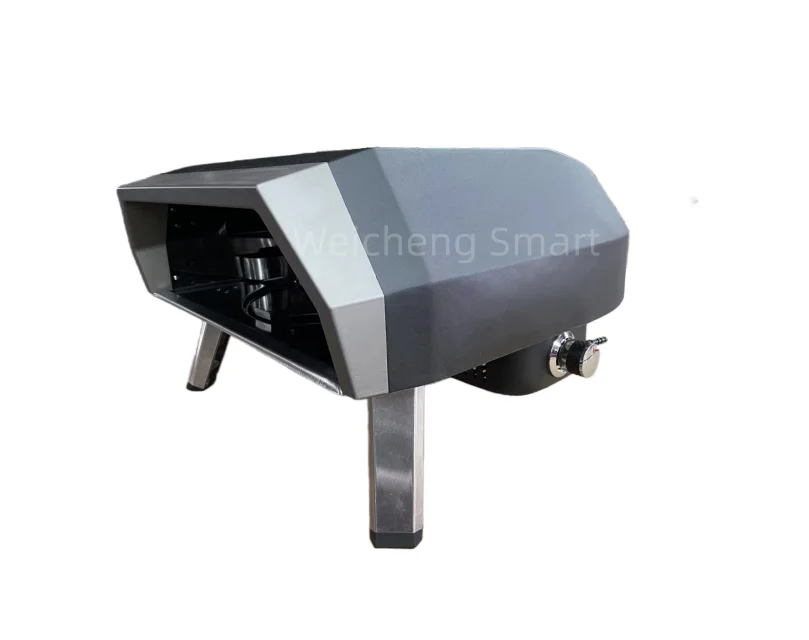 New Fast Cooking Stainless Steel Outdoor Portable Pizza Oven Rotating Gas Pizza Oven for Garden for BBQ Grills
