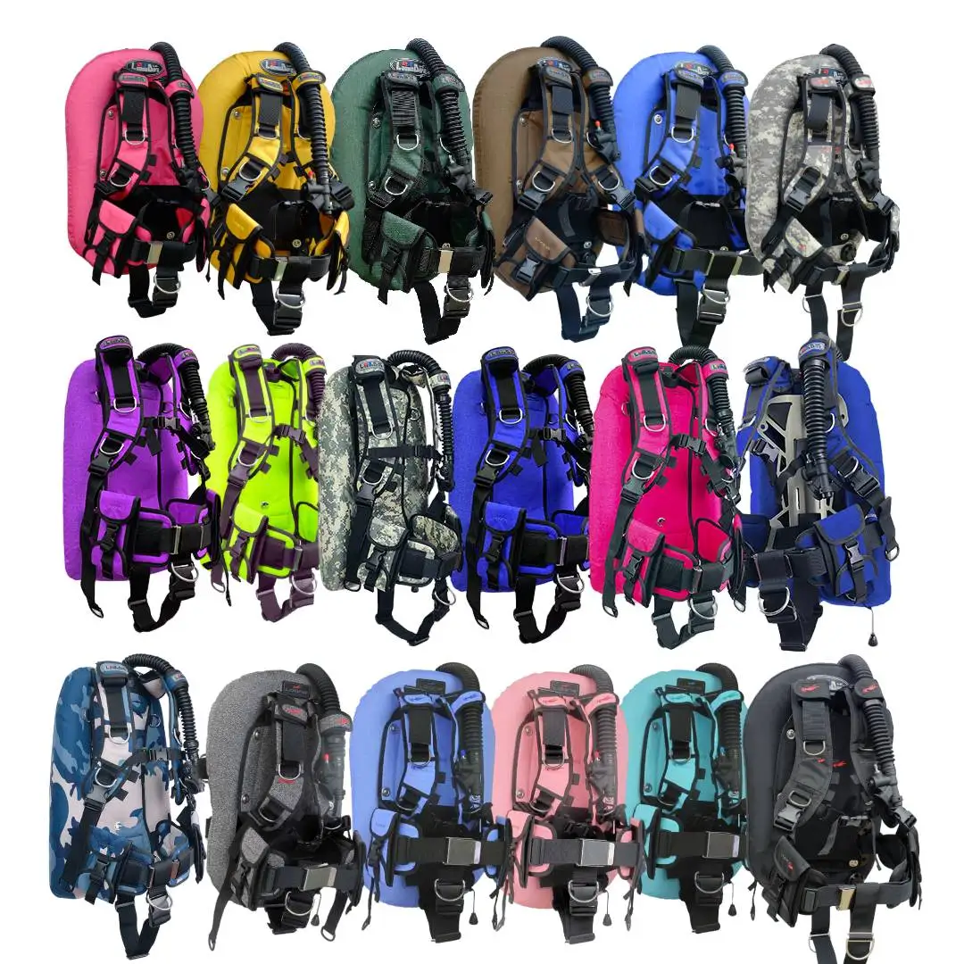 Bcd Package Nylon Diving Equipment for Sports Underwater Swim Gear with Essential Features