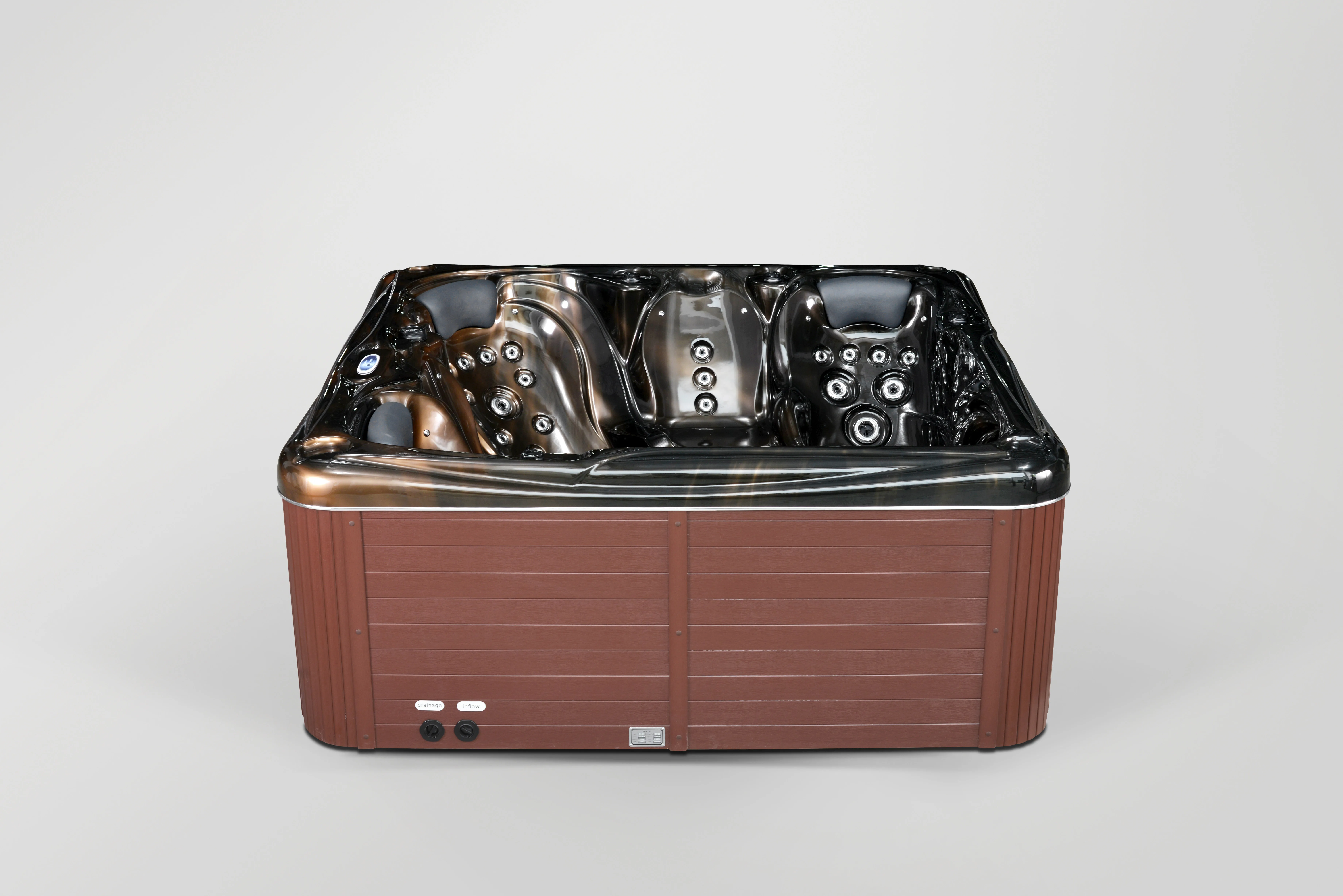 hotel bathroom furniture hot tub spa freestanding bath tubs with lights