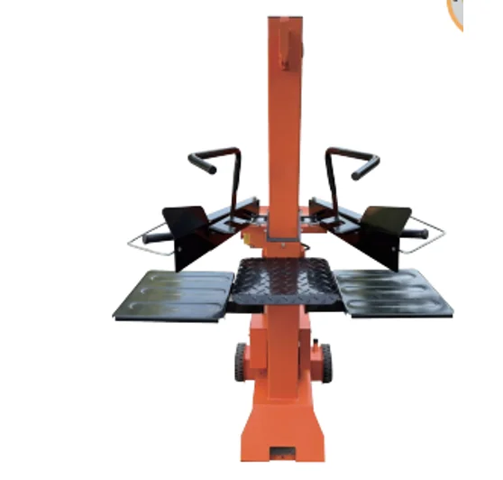 8Ton Vertical Electric Hydraulic Log Splitter with stand  wood chipper
