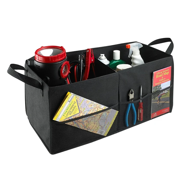 High Quality Groceries Storage Box Collapsible Car Back Bag Foldable Car Trunk Organizer