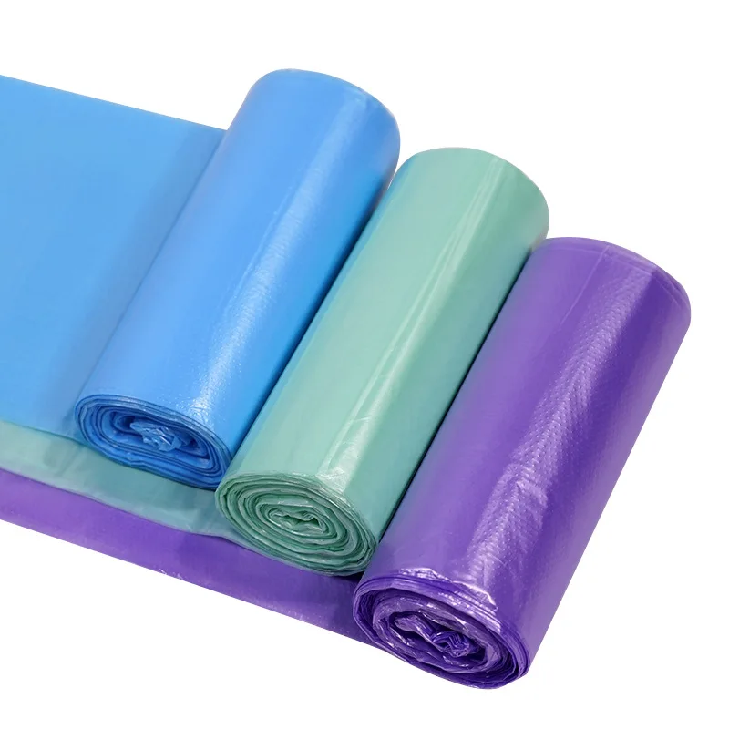 High quality wholesale printing High Density Produce garbage plastic Bag on Roll