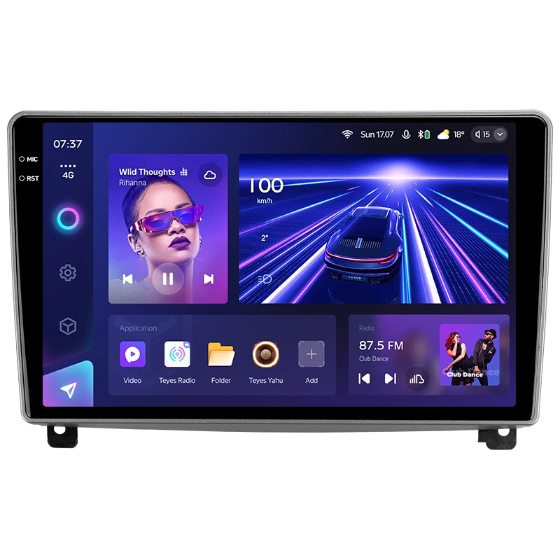 TEYES CC3 2K Car DVD Player For Peugeot 407 1 2004 - 2011 9 Inch Android Navigation Car DVD Player