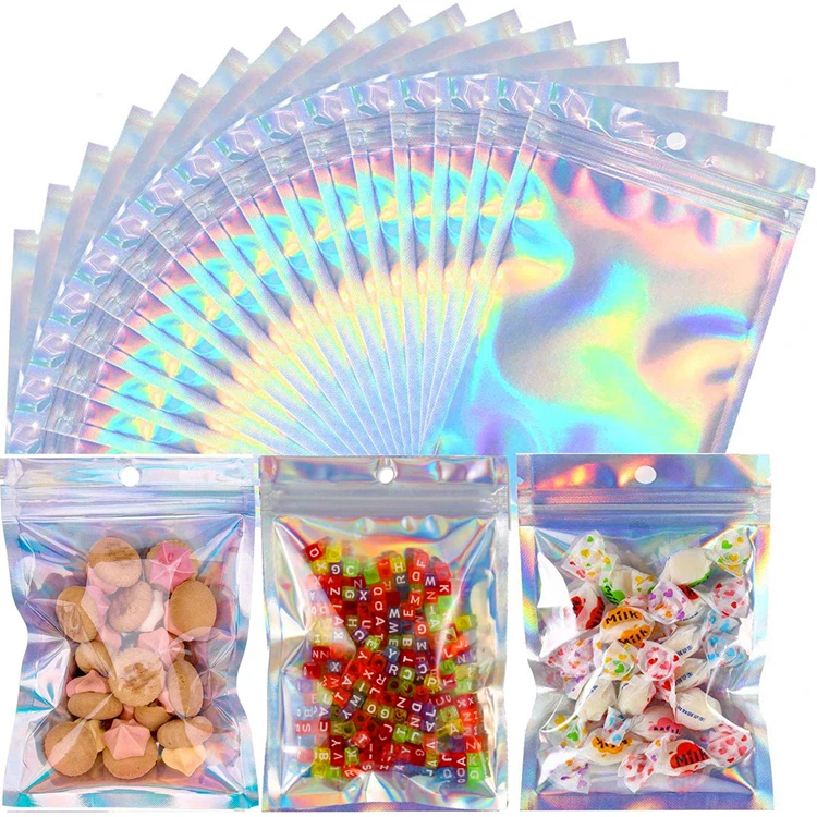 Customer Design Biodegradable Snack Food Packaging Mylar Plastic Bags Composite Aluminum Foil Food Packaging Bag