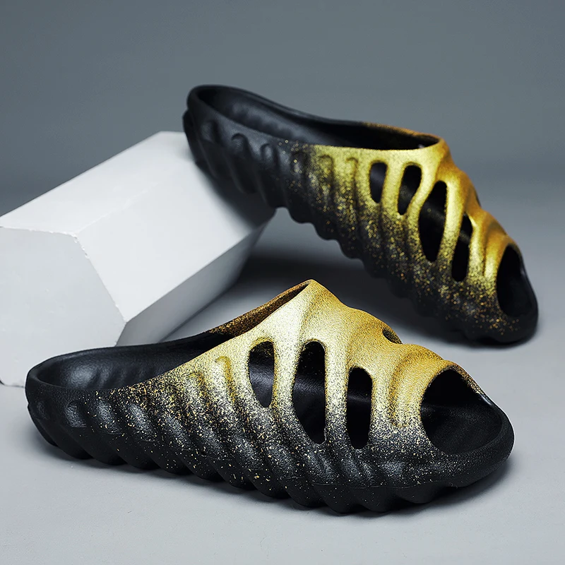 New Fashion Eazy Slide Slippers Custom Eva Slides Footwear Outdoor Summer Sandals Slipper Palm Slippers For Men