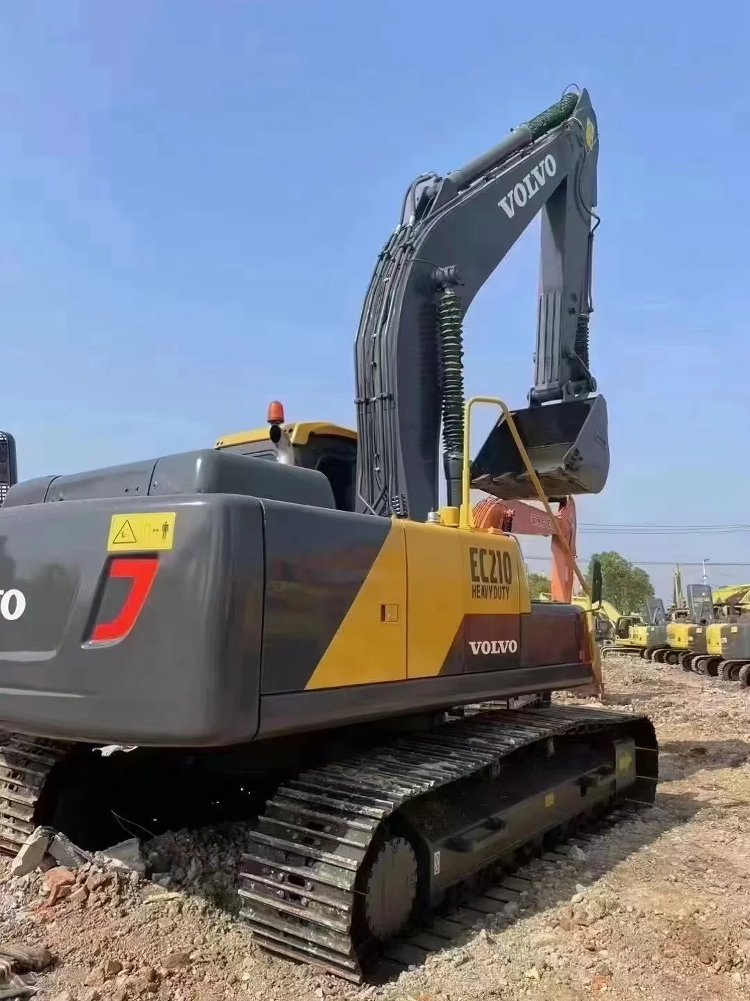 2022 Year Used 21 Tons Excavator Second Hand Crawler Rc Volvo EC210 Excavators on Sale
