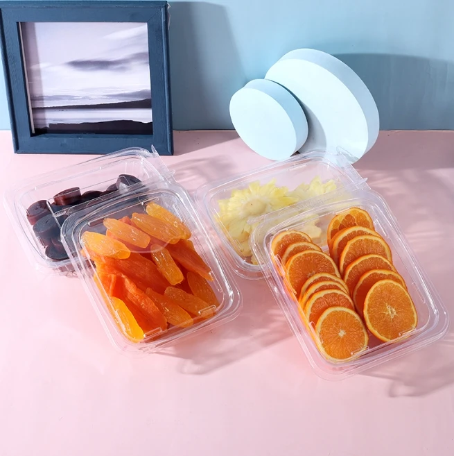 disposable supermarket packaging vegetable box fresh bean sprout box with lid fruit box