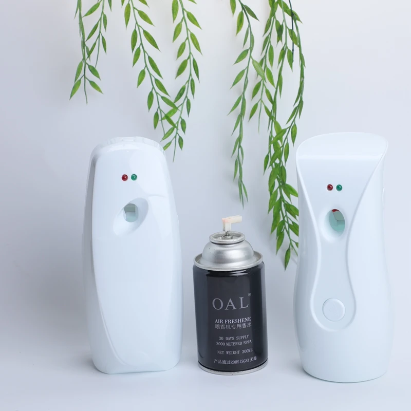 Wall-Mounted Automatic Timed Toilet Freshener Aerosol Dispenser Pure Air Perfume Fragrance Aroma Diffuser Device