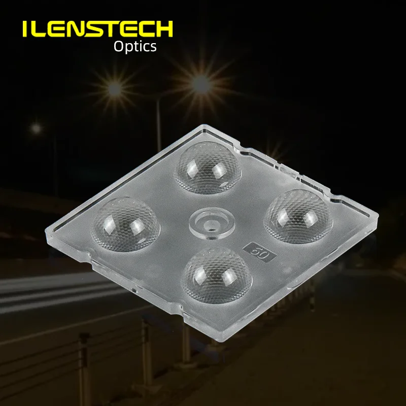 5050 secondary optics 2x2 led lens for sport lighting
