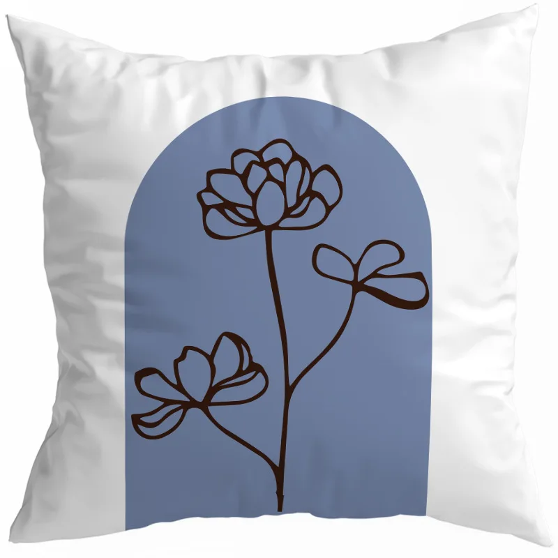 New Pillow Case Custom Fashion Cushion Cover Home Sofa Decoration Pillow Cover Wholesale