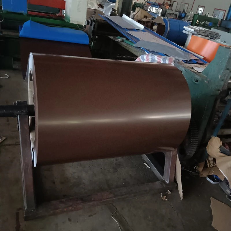 PPGI Factory Supply 0.12mm-0.6mm DX51D G550 Color Coated Steel Prepainted Galvanized Steel Coil Roll PPGL PPGI Saso En Astm JIS