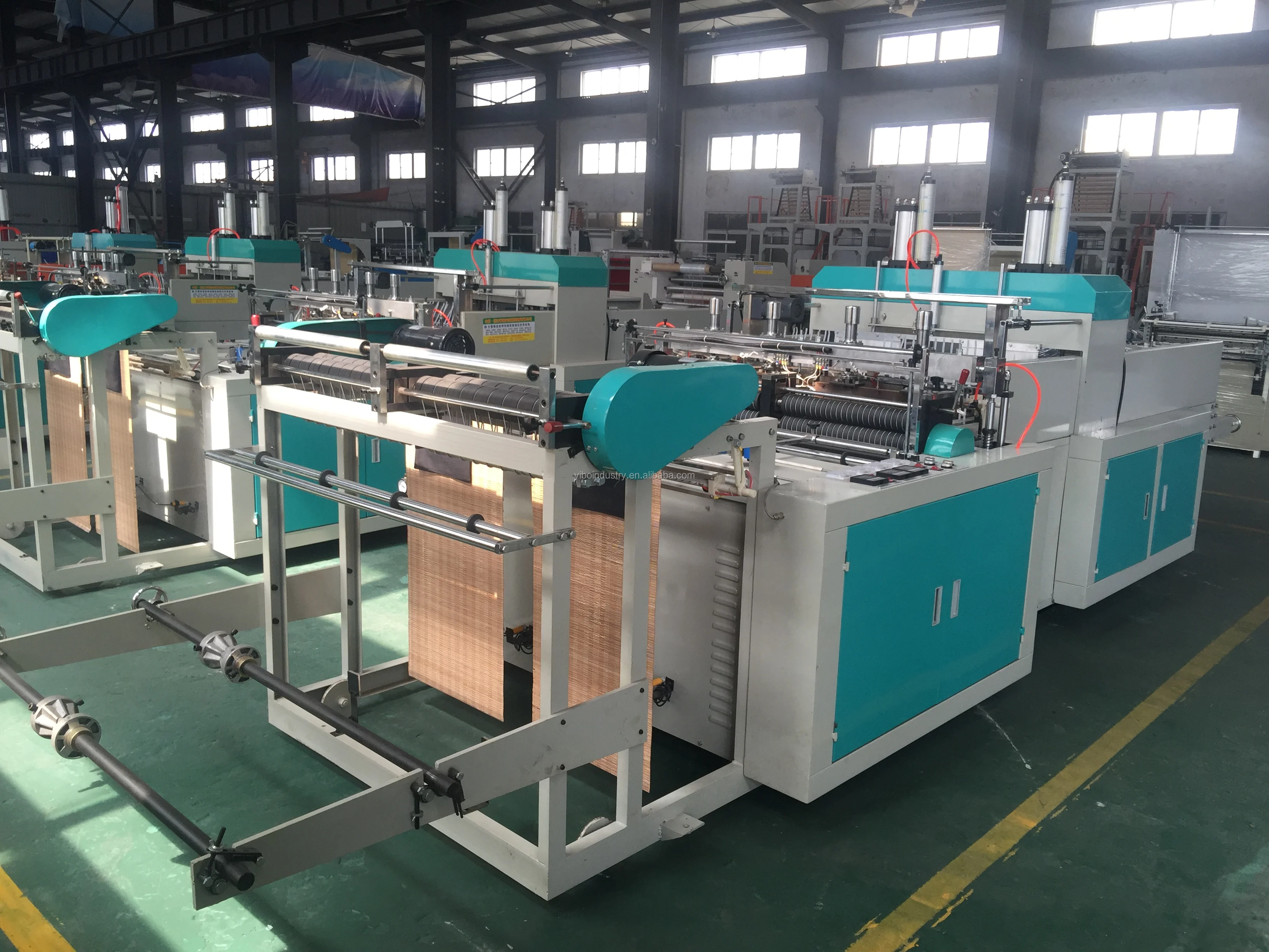 Automatic Servo Drive Polyethylene Bio Degradable Plastic Bags Making Machines T-Shirt Shopping Bag Making Machine Price