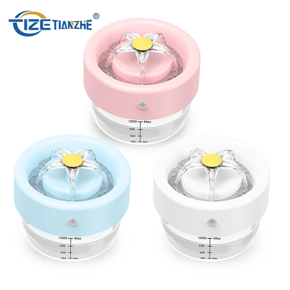 Newest Portable Automatic Cat Fountain Water Drinking pet water dispenser fountain for cat and dog