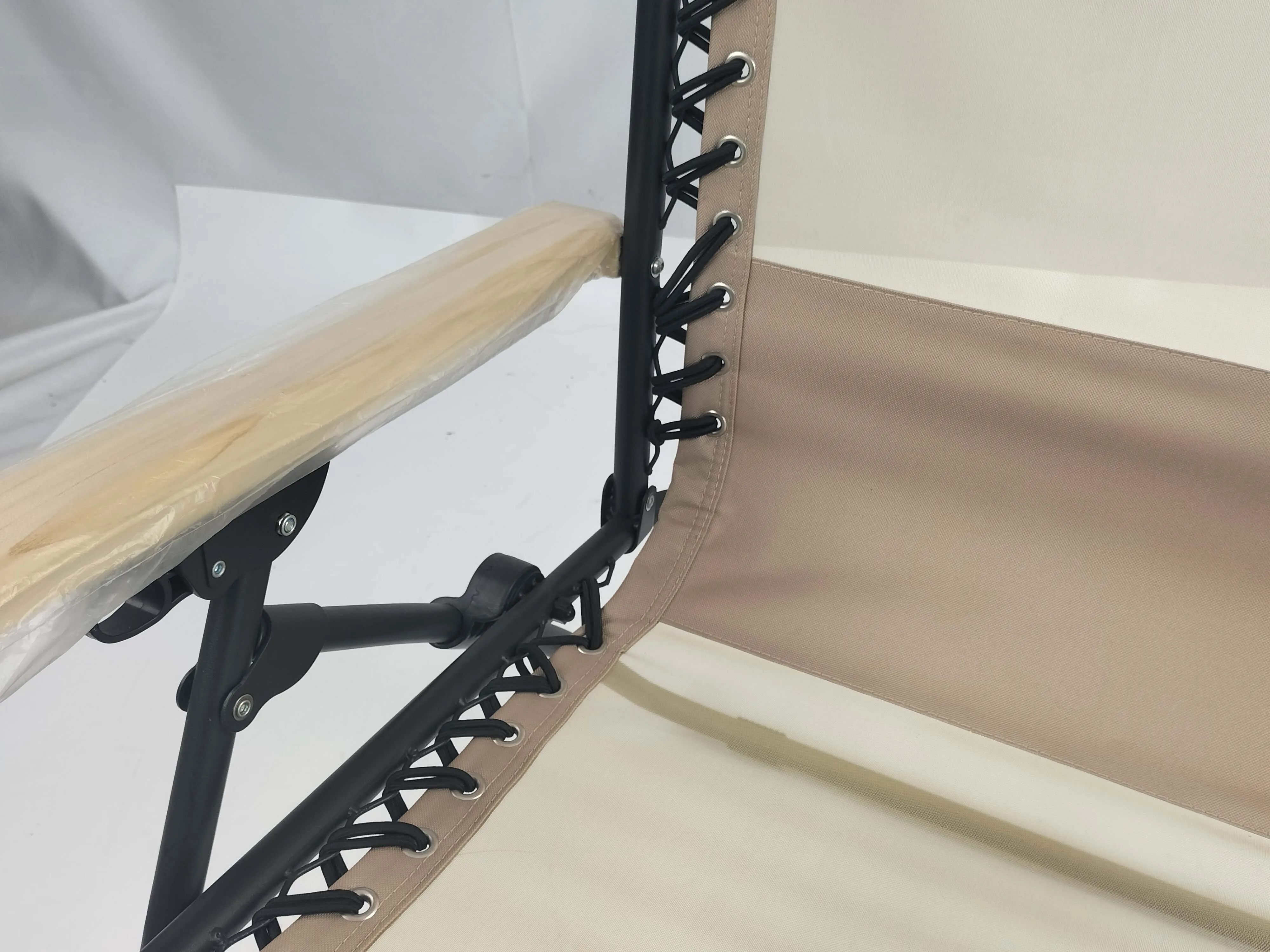 Zero Gravity Reclining Beach Lounge Chairs Set 2 Matching Table Pillows Outdoor Garden Patio Furniture Fabric Living Room Park