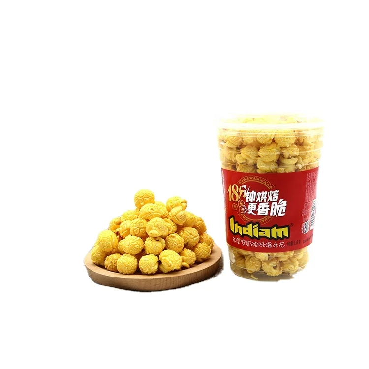 Ready-to-eat popcorn   Chinese head  brand Indiam healthy and nutritious grain snacks for vacations