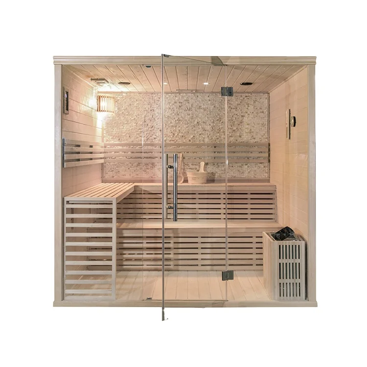 luxury 4-5 persons indoor steam sauna room for sale