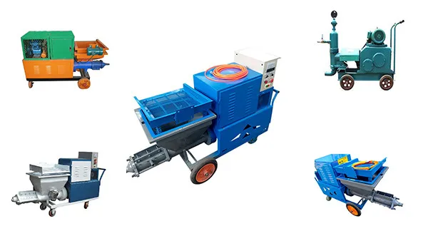 Hot Sale Automatic Wall Concrete Cement Mortar Spray Machine For Conveying Cement By CNMC