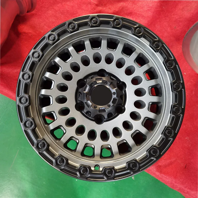 Wholesale 17 inch forged wheel  6x139.7 beadlock 4x4 off road wheel truck rims
