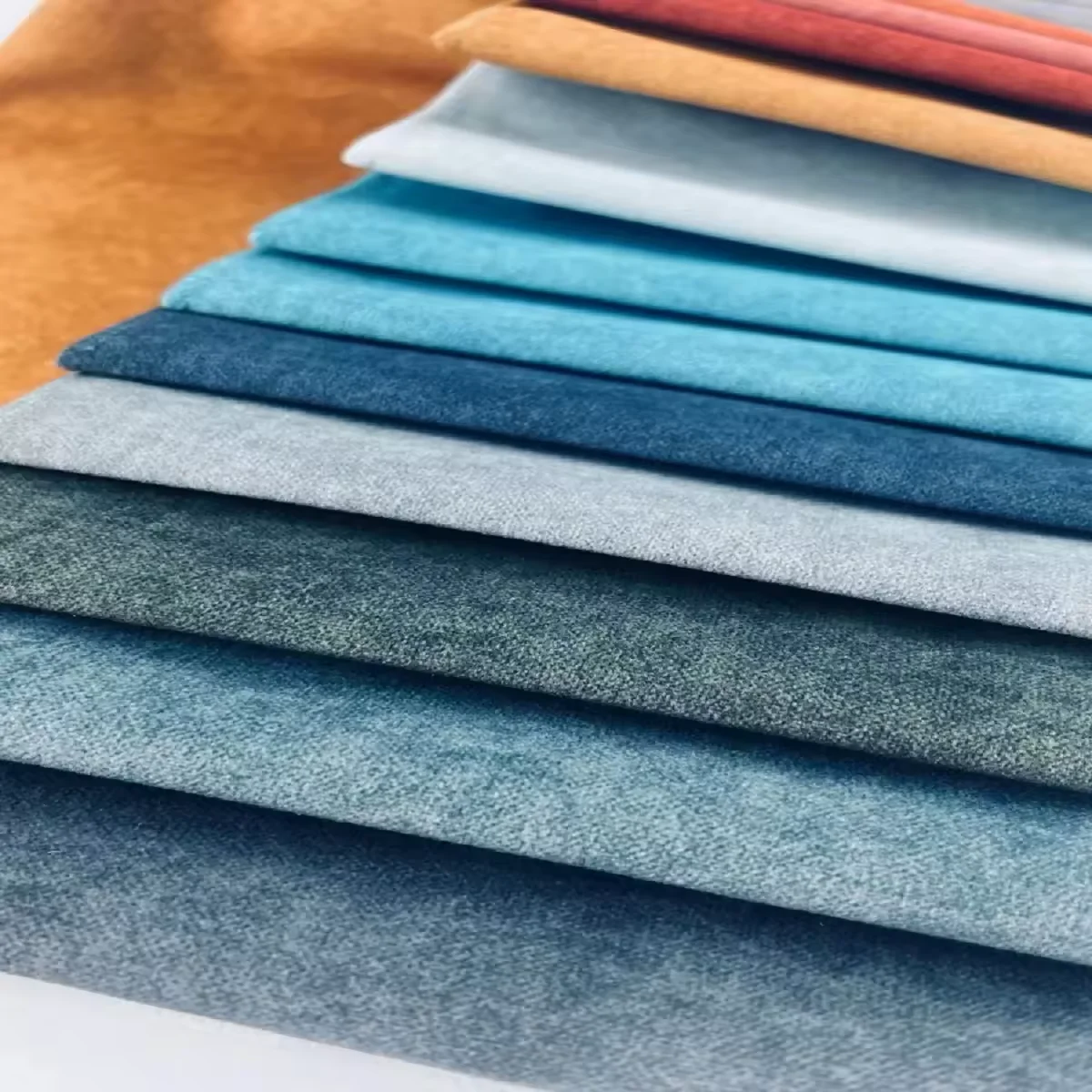 qingdao  jinsuo trade cvc 65 35 polyester cotton twill fabric fabrics for clothing stock lot fabric good price