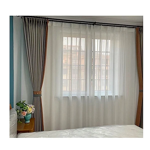 Luxury Material Style Used Room Manufacturer Blackout Curtain Jacquard Curtains For Livingroom Suppliers