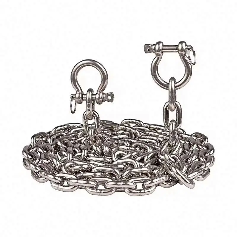 heavy duty custom lifting chain 6 mm 8 mm 10mm 12 mm Stainless Steel welded link chain
