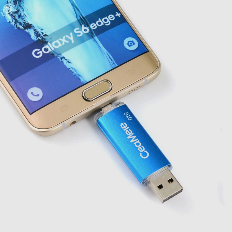 Высокоскоростной OTG USB флэш-накопитель 128 ГБ 8 ГБ 16 ГБ 32 ГБ 64 ГБ флэш-накопитель для смартфона пользовательский OTG USB флэш-накопитель