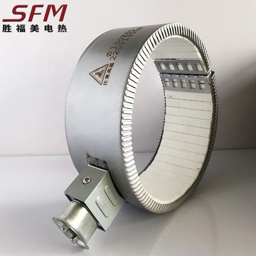 Electric Extruder Stainless Steel Ceramic Barrel Band Heater